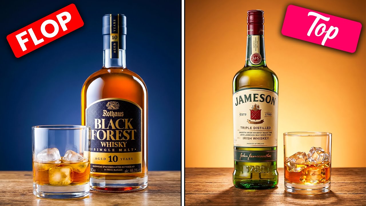 15 bekannte Whisky Marken – gerankt vom schlechtesten bis zum besten!