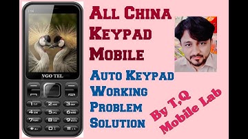 Vgo Tel i14 Auto Keypad Working#By Tariq Anjum T,Q Mobile Lab