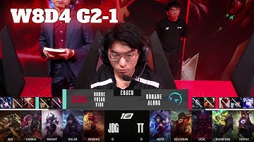 JDG vs TT - Game 1 | Week 8 Day 4 LPL Spring 2023 | JD Gaming vs TT G1