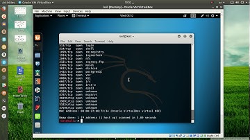 18-الحلقة الثامنة عشر من دورة kali for network scanning - فحص TCP port باستخدامnmap -sS