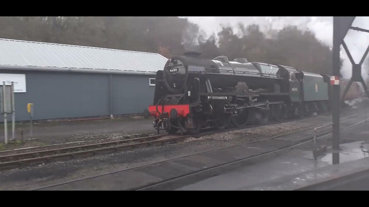 46100 Royal Scot Leaving Grosmont