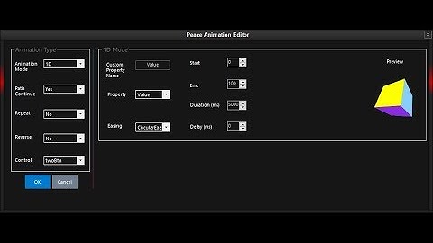 C# - UI Animation Editor - Zeroit Dev Winforms Peace Transition Control  - Visual Studio