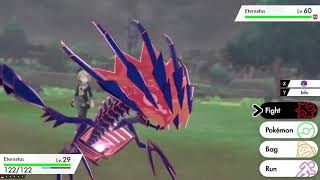 Wild Eternatus in Pokemon Sword and Shield