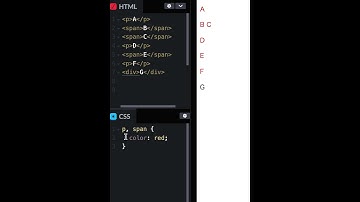 Select Sibling Combinator | CSS | Frontend #shorts