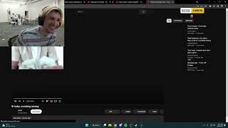 Xqc sees his chat find out about the adept case | Xqc Profile
