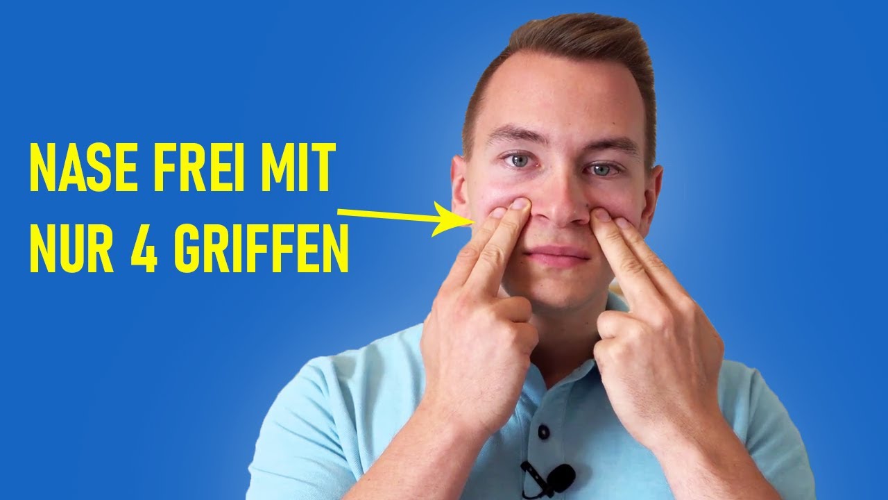 Nase frei 🤥 So bekommst du deine Nase wieder frei YouTube Nase frei 🤥 So bekommst du deine Nase wieder frei YouTube