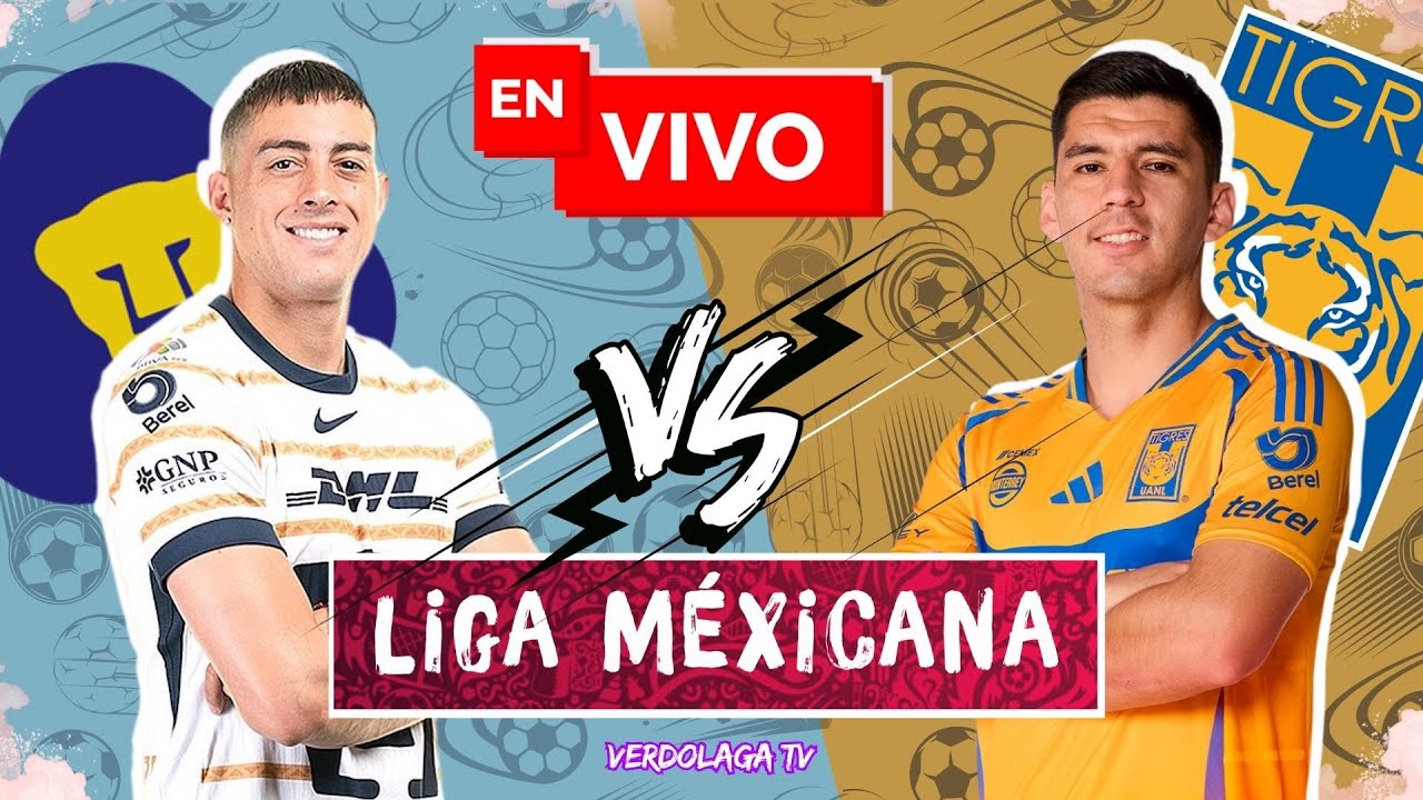 🔴 TIGRES VS PUMAS EN VIVO Y EN DIRECTO / LIGA MX APERTURA 2024 - YouTube