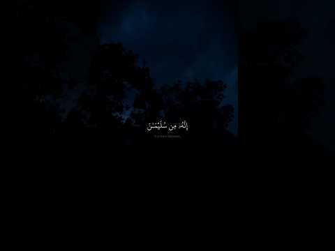 انه من سليمان وانه بسم الله الرحمن الرحيم محمد صديق المنشاوي سورة النمل