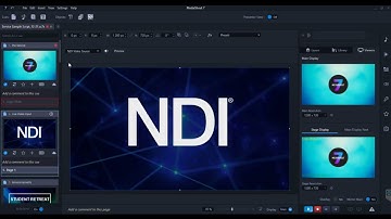 MediaShout 7 and NDI