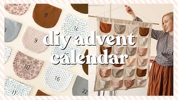 DIY Fabric Advent Calendar | 12 Days Of Rosery