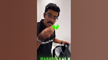 Sunil Bhaiya Ke Bag Me Kya Hai ? 😲 #physicswallah