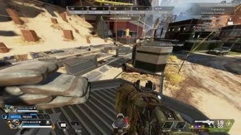 Apex Legends firing range trickshot