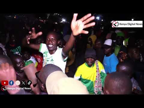 Standstill in Kakamega as Hundreds of ODM supporters mark one year since the death of Raila Odinga
