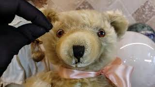 Antique Early American 1930's Gund Mohair Teddy Bears