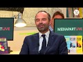 Le premier ministre Édouard Philippe face à la rédaction de Mediapart