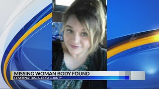 Missing woman body found in Tuscaloosa County