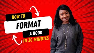 Easy Book Formatting for Authors | Free Template for Novels! #formatting #authortube