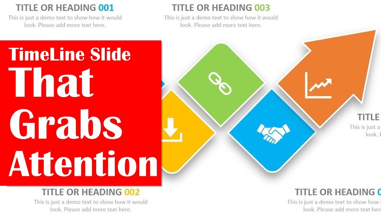 Timeline Design 2 - Animated PowerPoint Slide Design Tutorial for ...