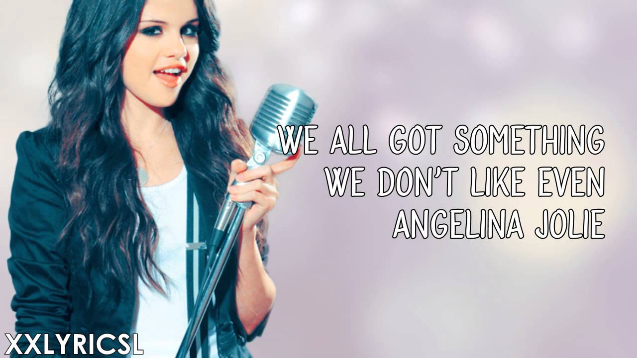 Selena Gomez & The Scene Spotlight (Lyrics) YouTube