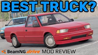 The BEST BeamNG Truck Mod! Ibishu Covet Pickup / Covup Mod Showcase and Review