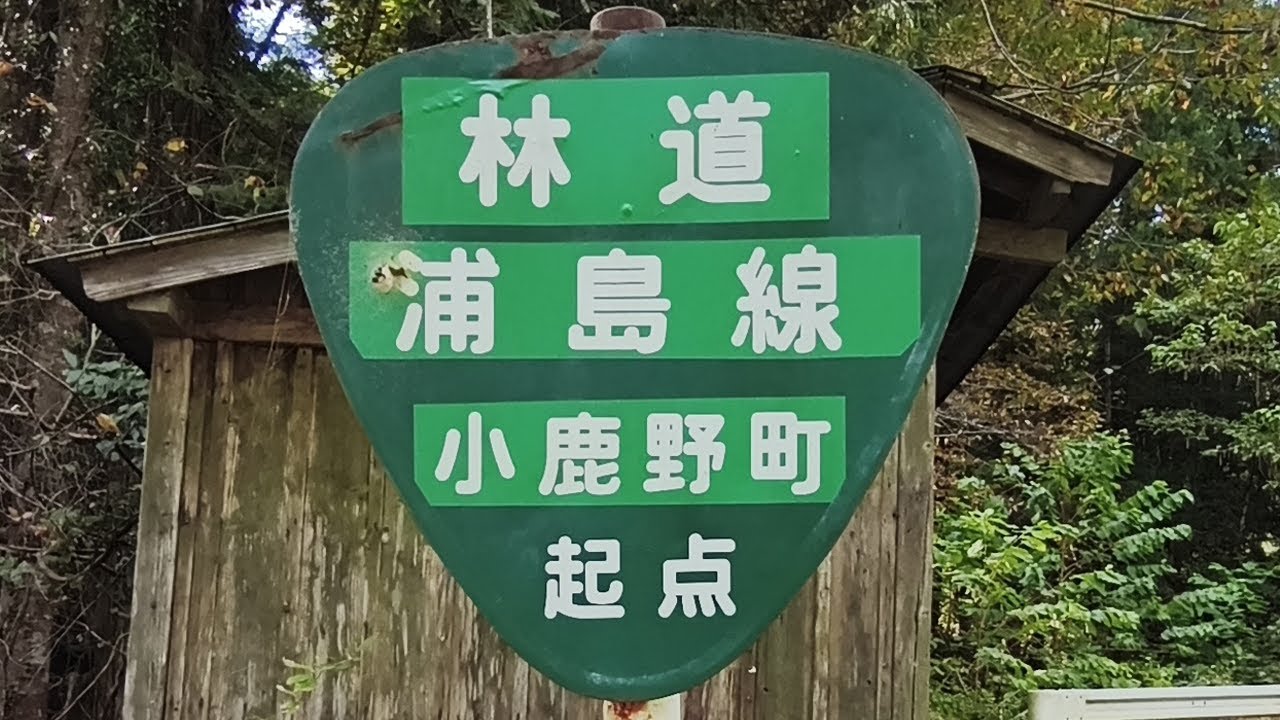 [小鹿野町]林道　浦島線～浦島支線[埼玉県]