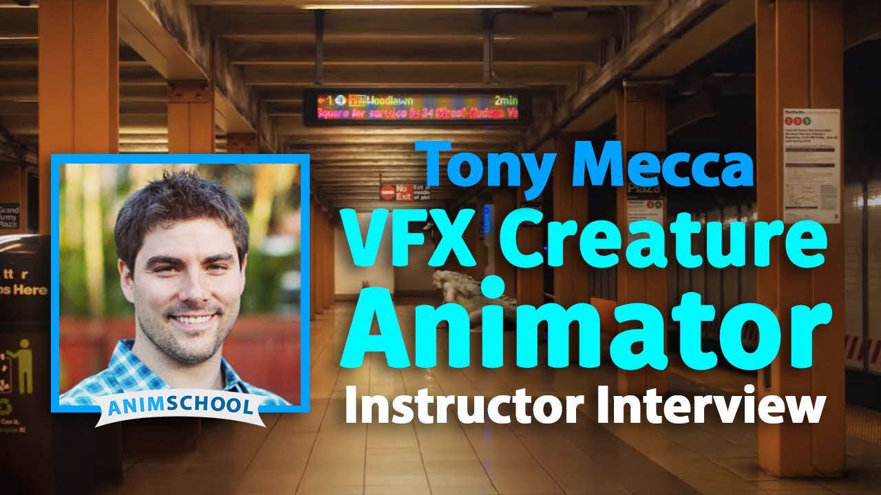 a VFX Creature Animator Interview with Tony Mecca YouTube