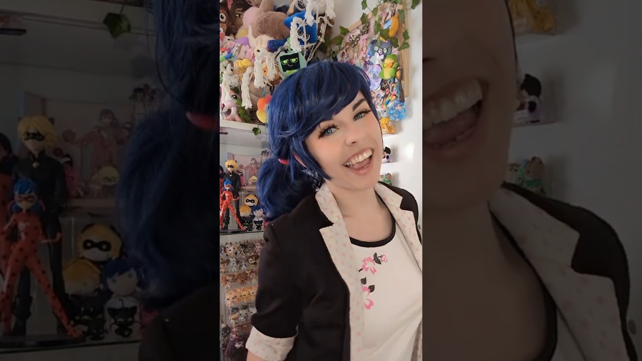 Marinette cosplay! #cosplay #comiccon #miraculousladybug #transformation #transition #meme