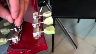 How to Replace a Tuner/Tuning Peg on a Gibson Style Guitar