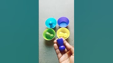 color sorting ASMR #satisfying #asmr #trending #viral #shorts