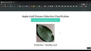 Famous Apple Leaf Disease Detection CNN Flask in Python Projects Net Worth