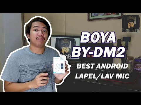 BOYA BY-DM2 USB TYPE-C LAVALIER MICROPHONE | SULIT ANG PERA MO DITO!