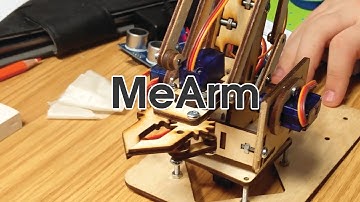MeArm - Pocket Sized Industrial Robotics for Everybody