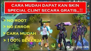 Script Skin Clint Special Alucard Legend Hanabi Venom Patch Dyrroth Mobile Leged