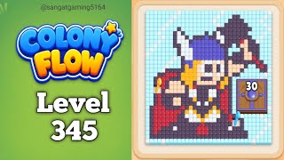 Colony Flow Level 345 game walkthrough