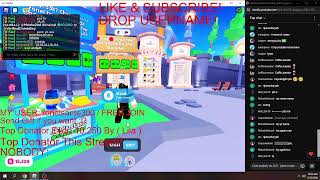 🔴LIVE🔴DONATING MY VIEWERS AND RAISING @Roblox #roblox @hhazem