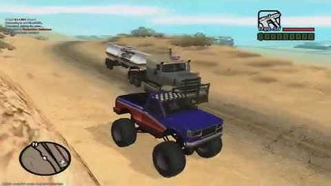 RenderWare Multiplayer: trucks and surf