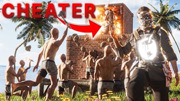 I Made A CHEATER Rage Quit Rust