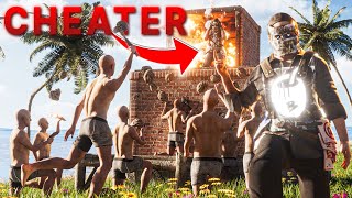 I Made A CHEATER Rage Quit Rust