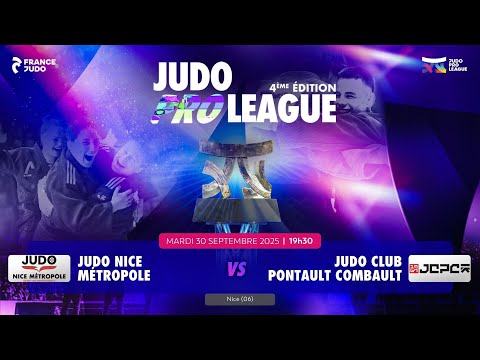 Judo Nice Métropole vs JC Pontault Combault | Eliminatoires Judo Pro League 2025-2026 - Saison 4