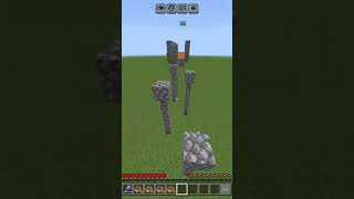 minecraft mobile parkour #minecraft #shorts