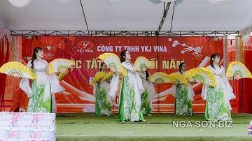Nắng có còn xuân - Tiệc tất niên cuối năm đón xuân Ất Tỵ công ty may YKJ