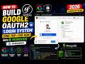 How to Build Symfony Google OAuth2 Login System (One Tap + GIS SDK) with MongoDB in Browser