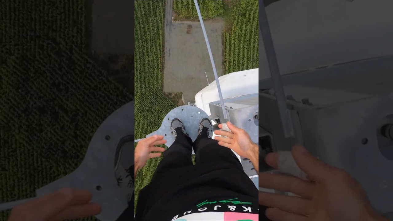 Highest Windturbine Climb 