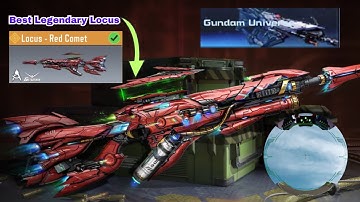 LOCUS-Red Comet is Undoubtedly Best Legendary  LOCUS Sniper II Best Locus Gunsmith ll CODM MP RANKED