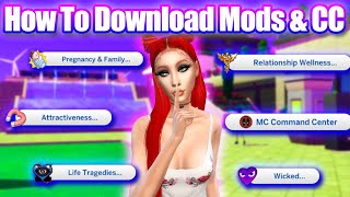 HOW TO DOWNLOAD MODS AND CUSTOM CONTENT IN 2020 || The Sims 4 Tutorial HOW TO DOWNLOAD MODS AND CUSTOM CONTENT IN 2020 || The Sims 4 Tutorial