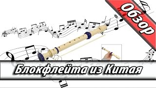 Блокфлейта из Китая/ Test recorder soprano AliExpress Блокфлейта из Китая/ Test recorder soprano AliExpress