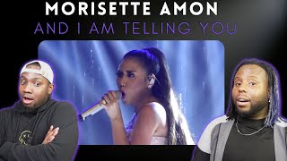 First Time Hearing Morissette Amon "AND I AM TELLING YOU" Live at Cebu Finale 😱