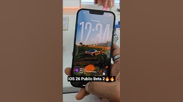 iOS 26 Public Beta 2 Update Release 🔥🔥🔥 #shorts