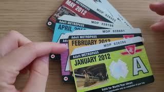 2012 Toronto Transit Metropasses