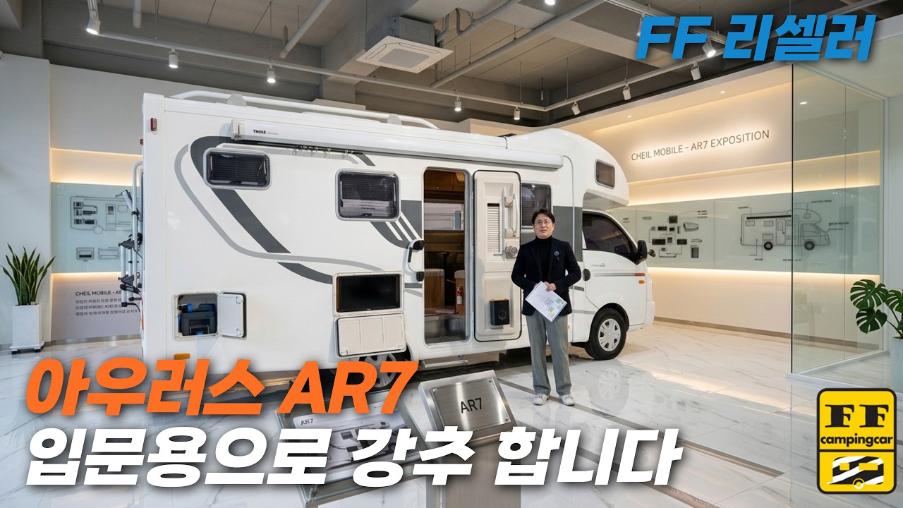 제일모빌 AR7  ㅣ 입문용 중고캠핑카 ㅣ 주행거리 3만KM ㅣ 상태 최상